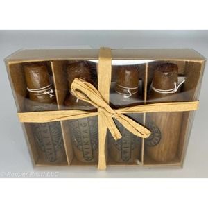 Wine Cork Candles Set of 4 in Gift Box Cheers from Giftcraft Inc